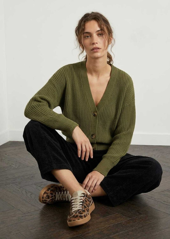 Leah Button Knit Cardigan
