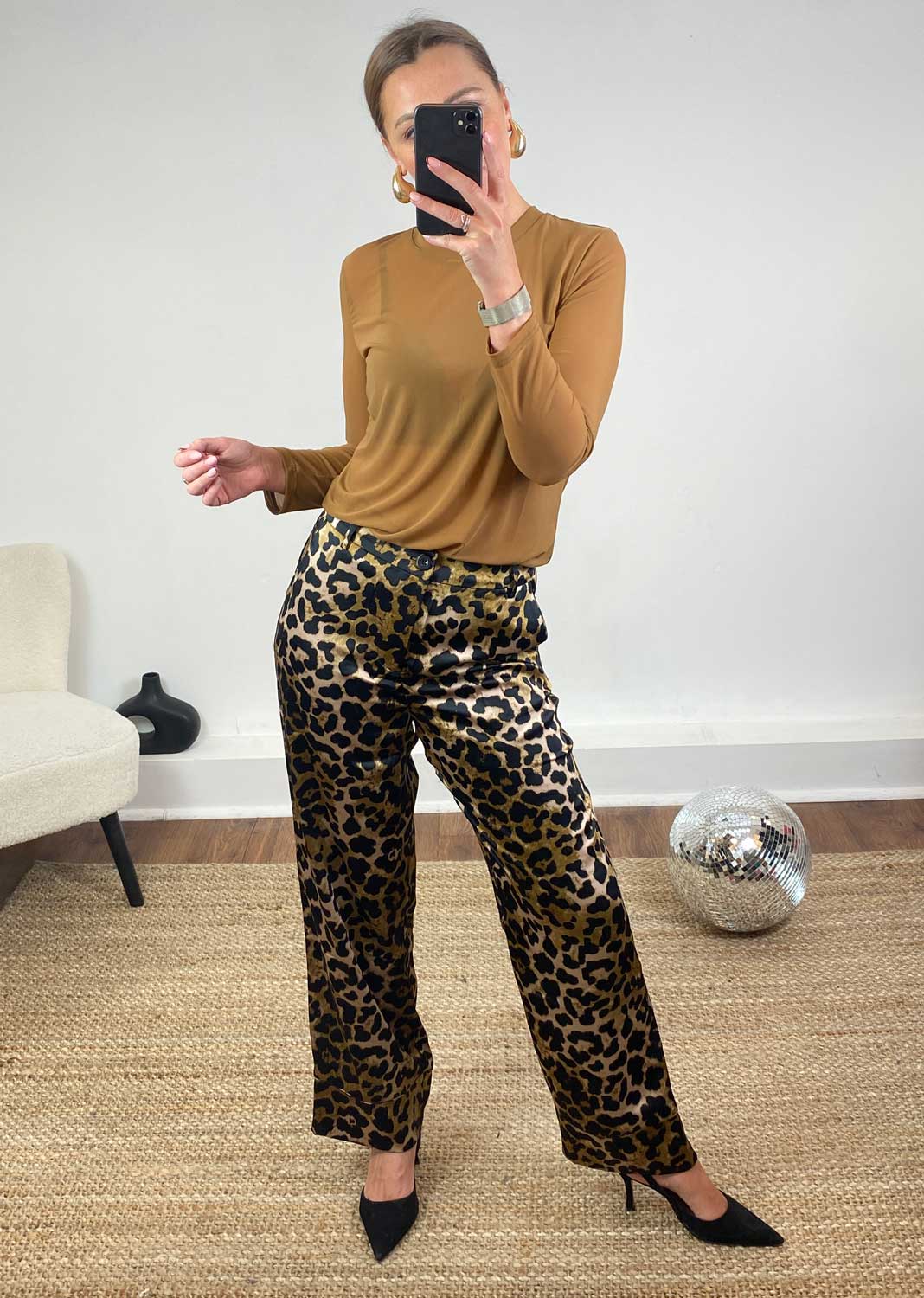 Elma Leopard Trousers
