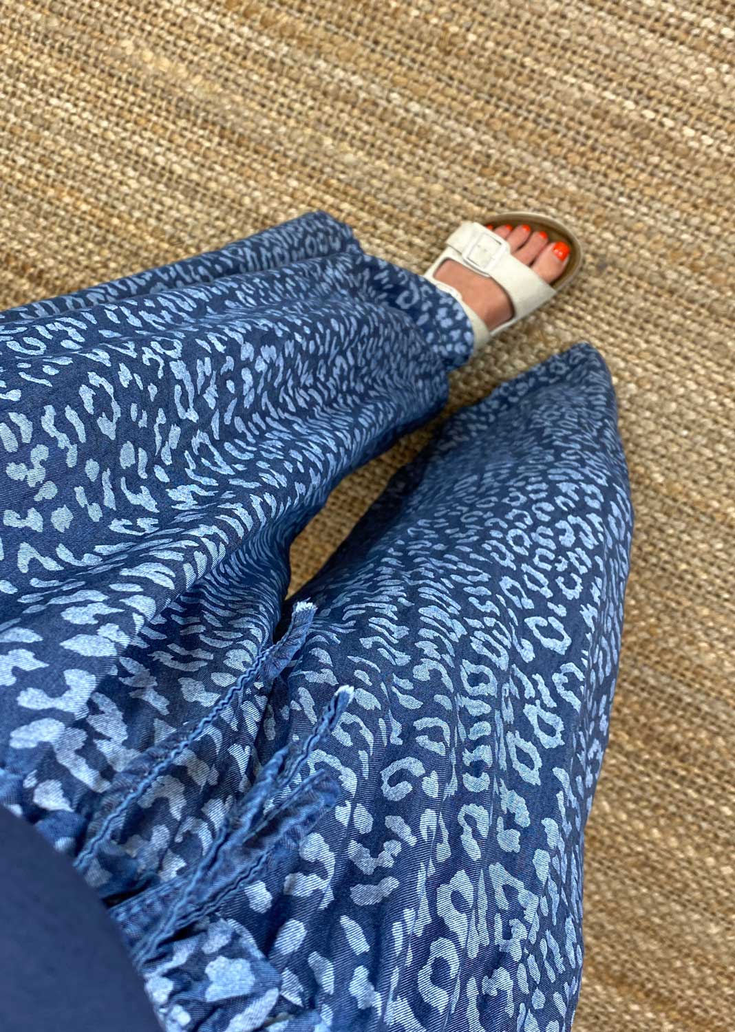 Rae Chambray Wide Pants