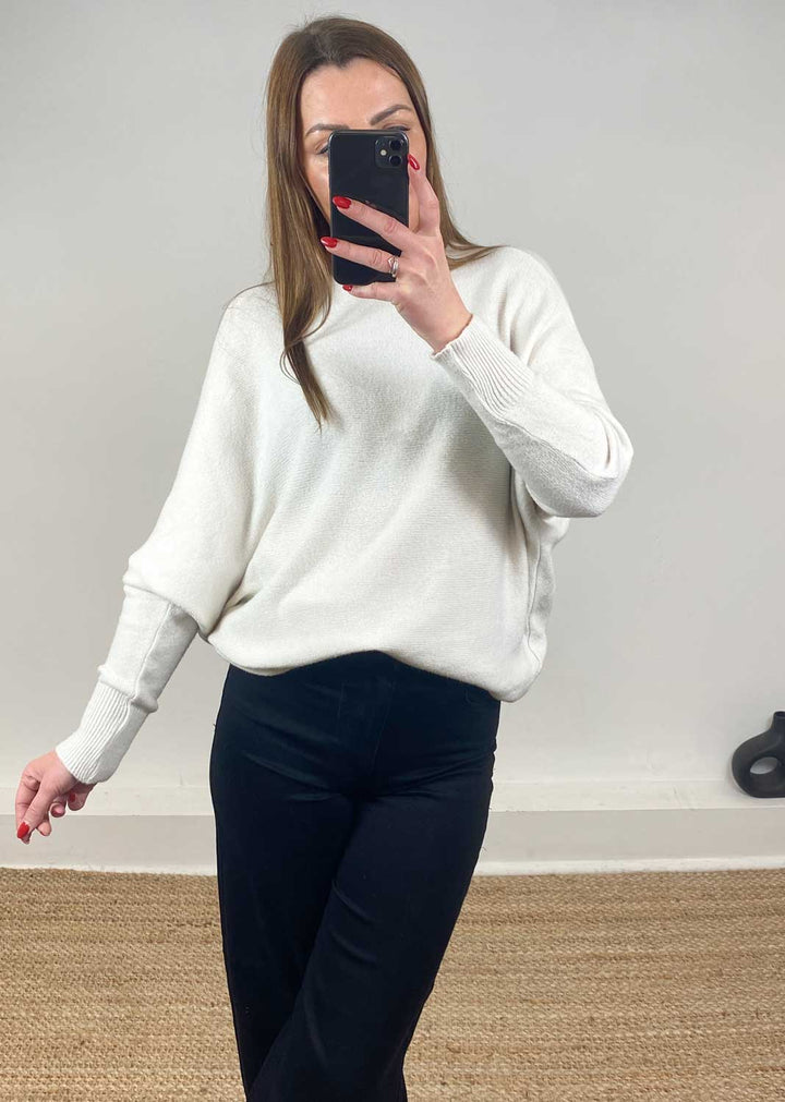 Liberty Knit Jumper Cream