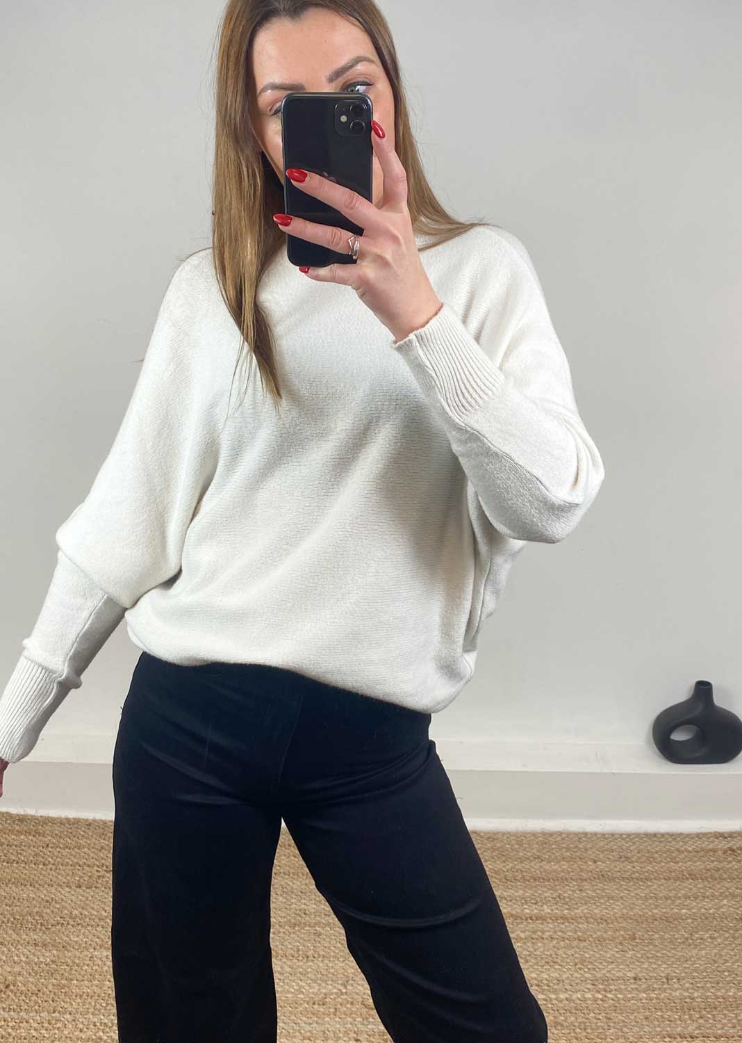 Liberty Knit Jumper Cream