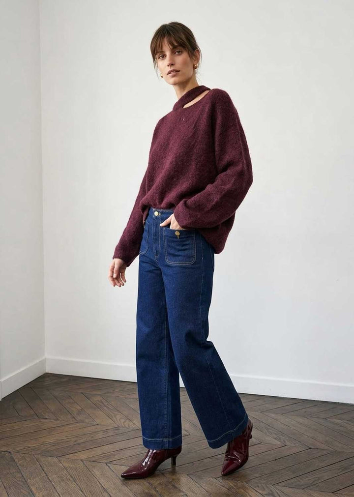 Lisa Cut Out Knit Jumper