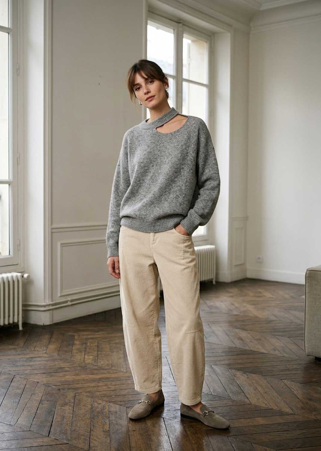 Lisa Cut Out Knit Jumper