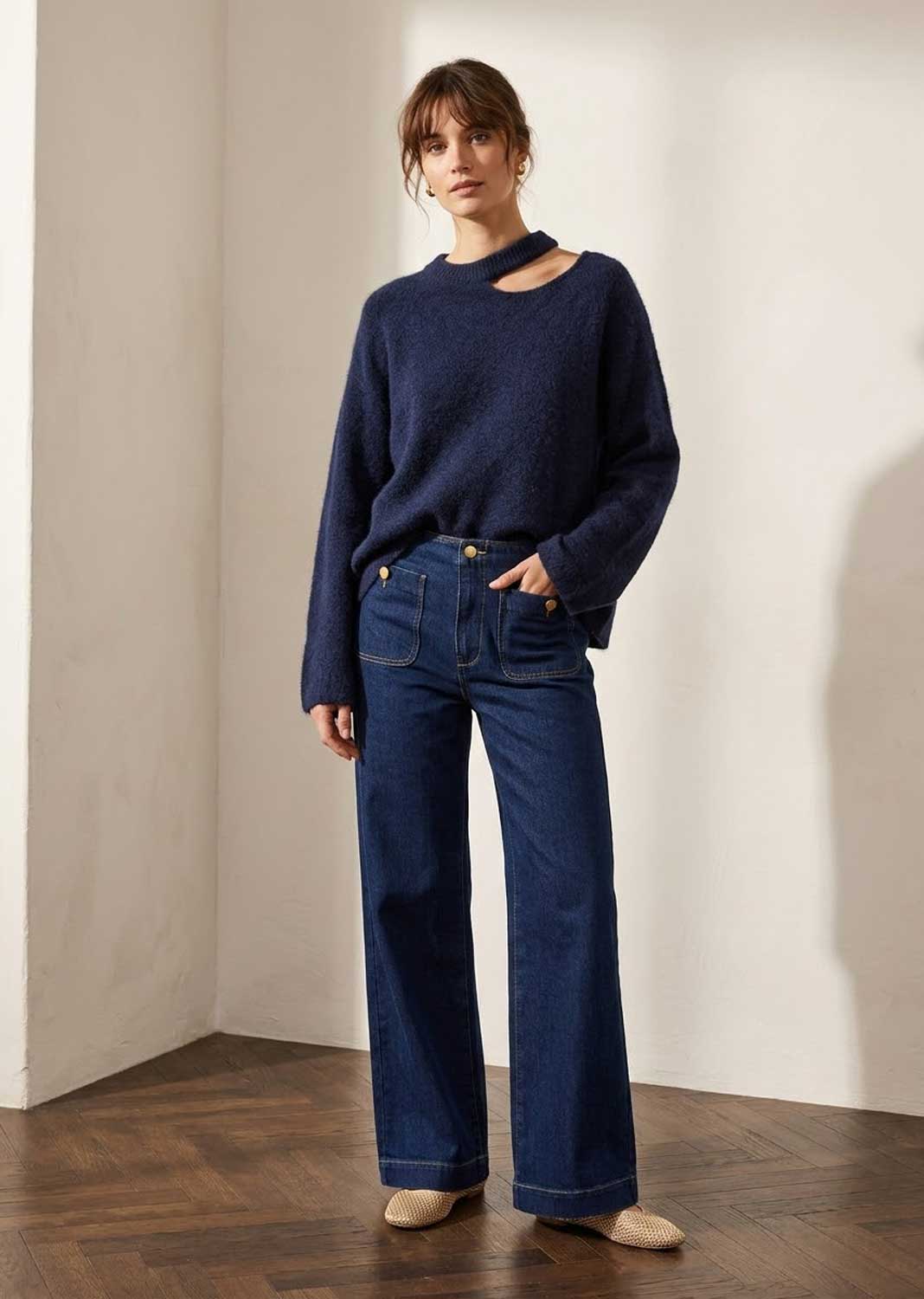 Lisa Cut Out Knit Jumper