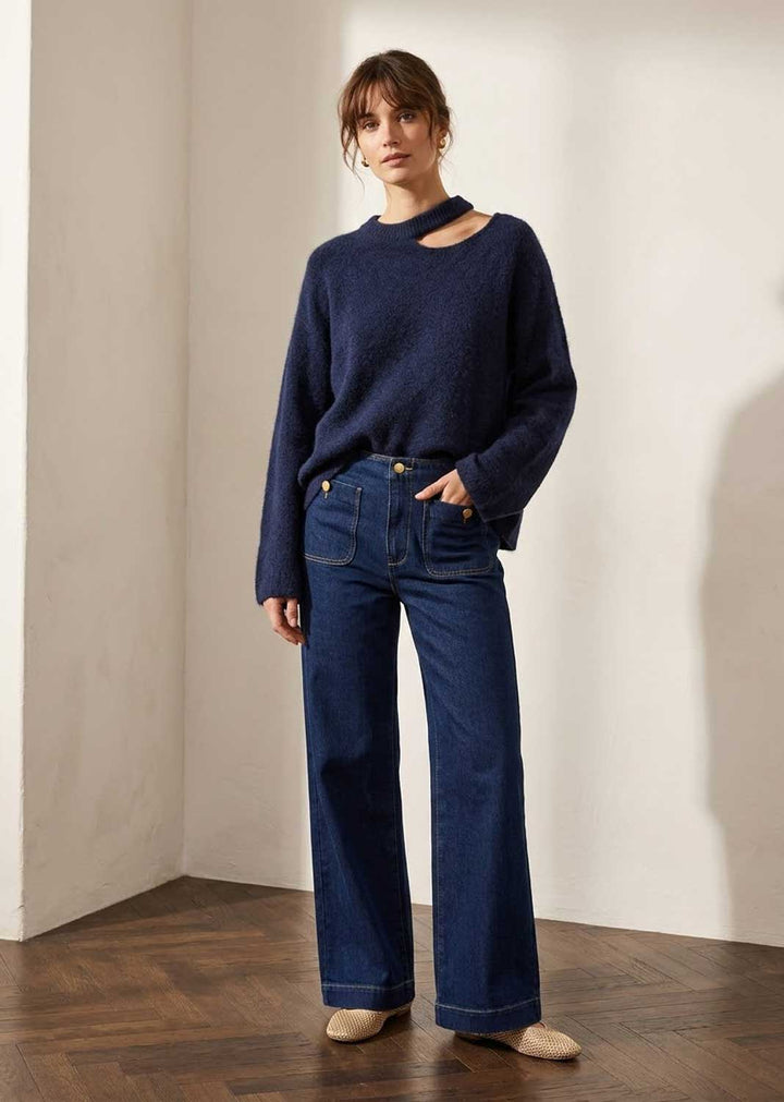 Lisa Cut Out Knit Jumper