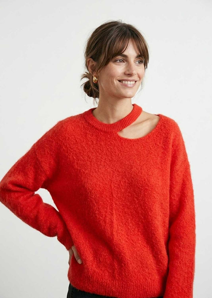 Lisa Cut Out Knit Jumper