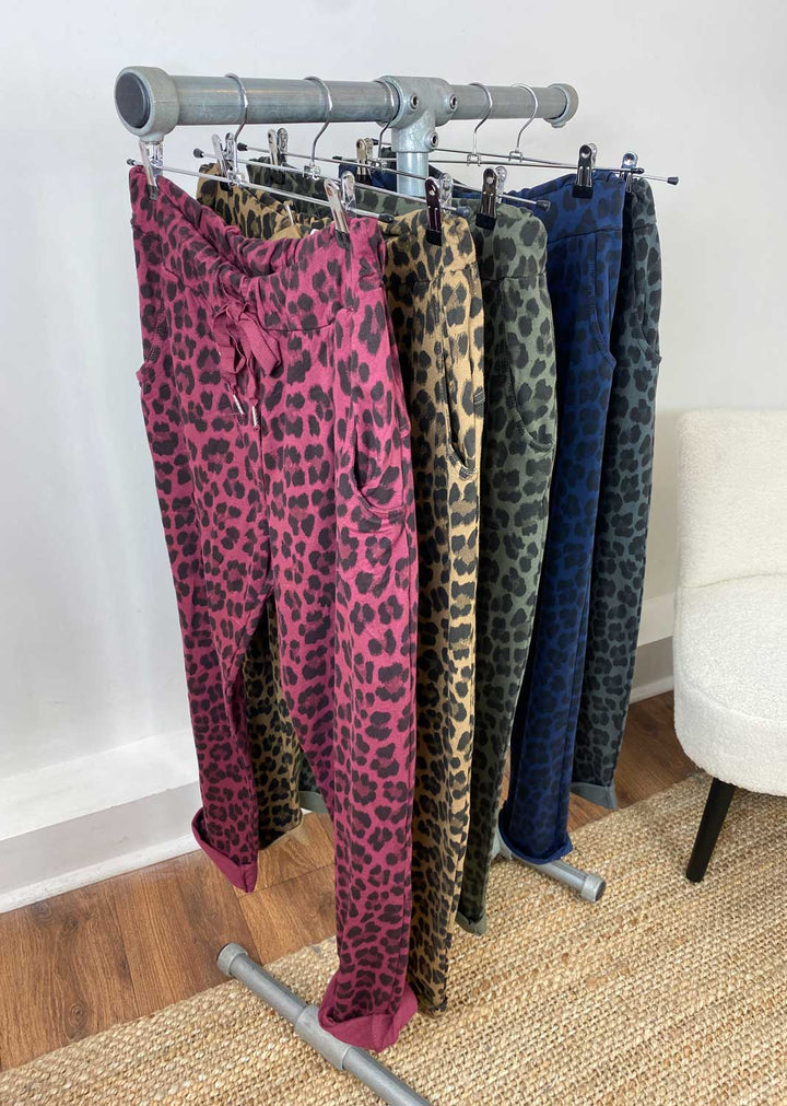 Lola Leopard Joggers