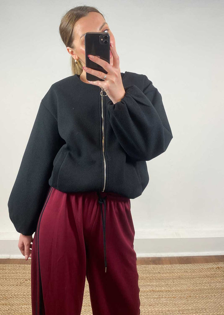 Bomber Jacket Black