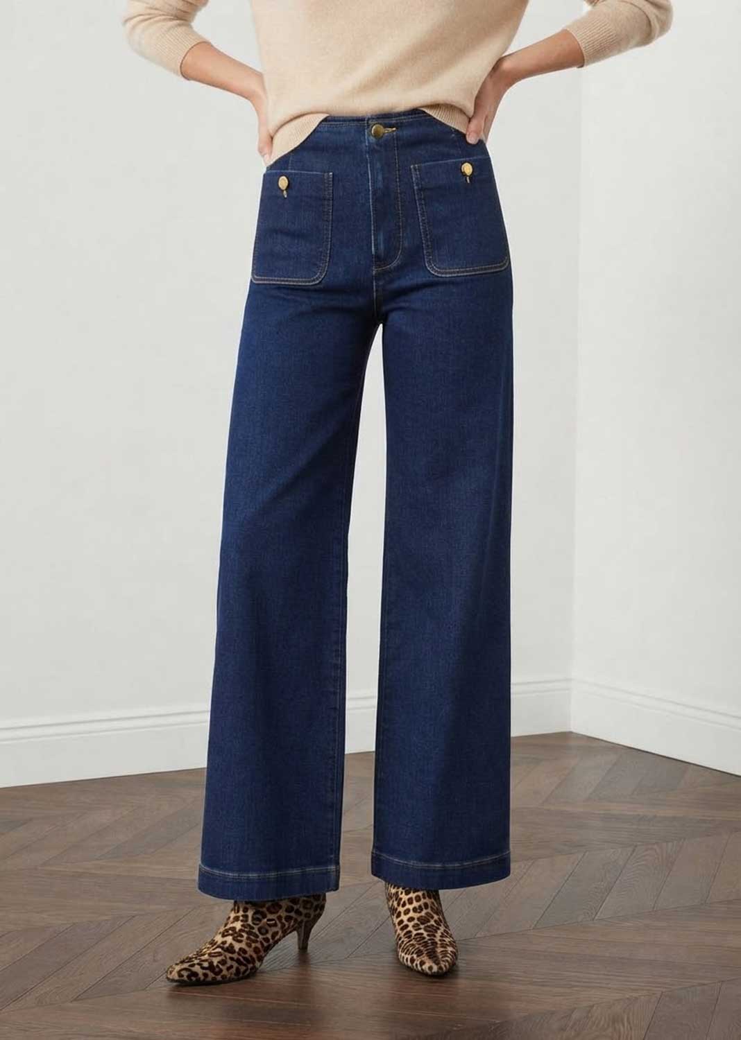 Madeline Wide Leg Jeans