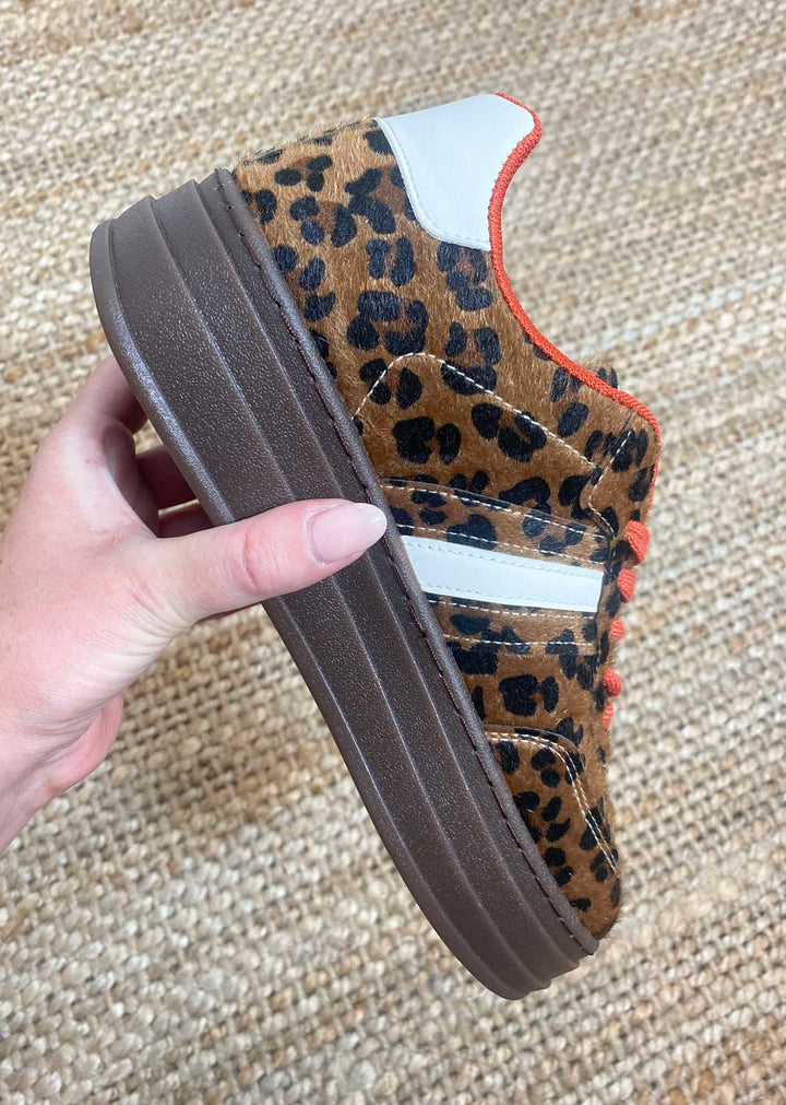 Maren Leopard Trainers