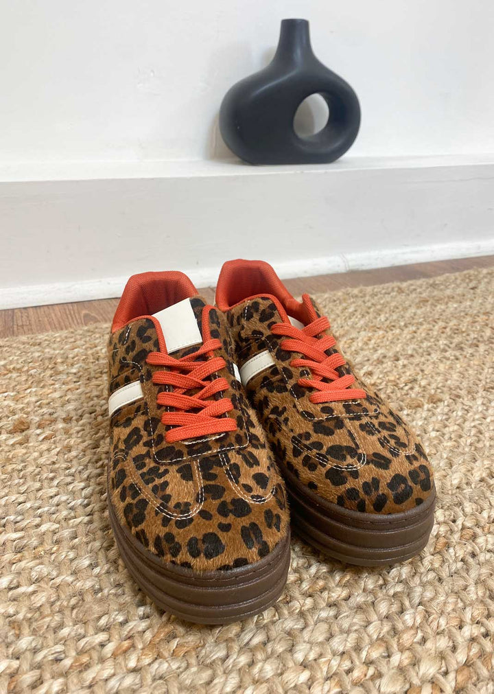Maren Leopard Trainers