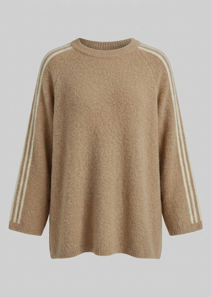 Milton Side Stripe Knitted Jumper