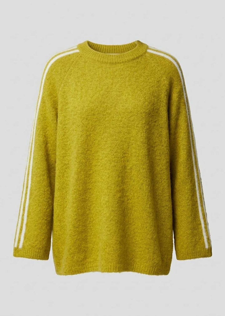 Milton Side Stripe Knitted Jumper