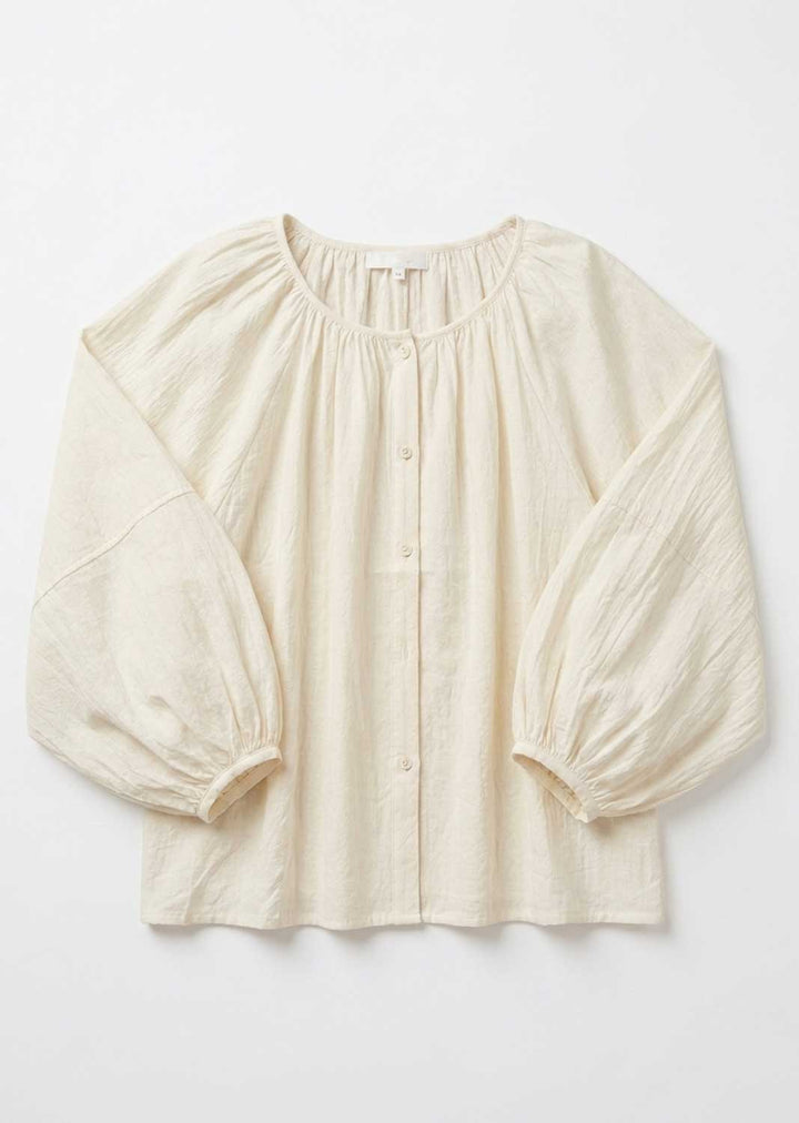Miranda Cream Loose Fit Blouse