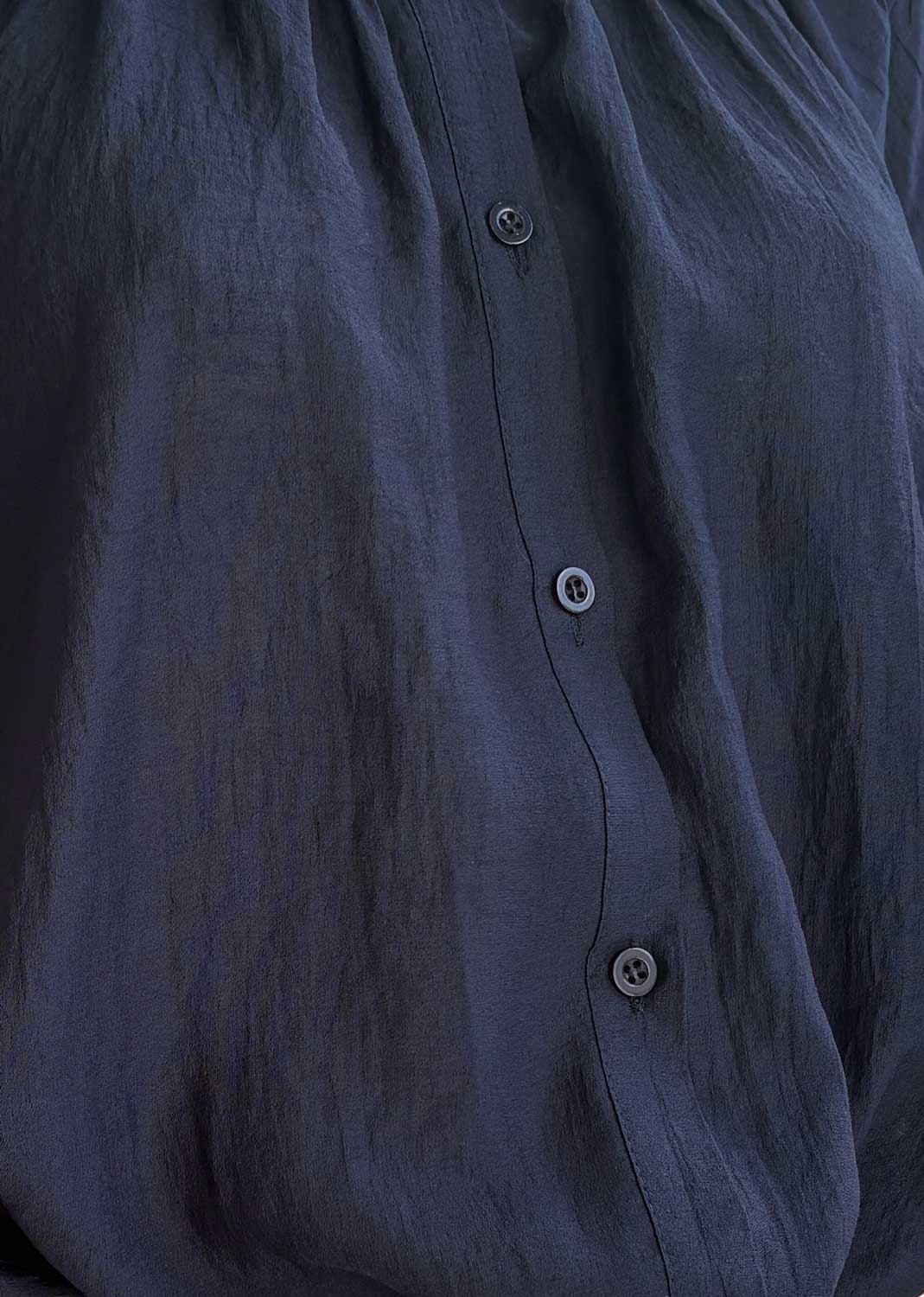 Miranda Navy Loose Fit Blouse