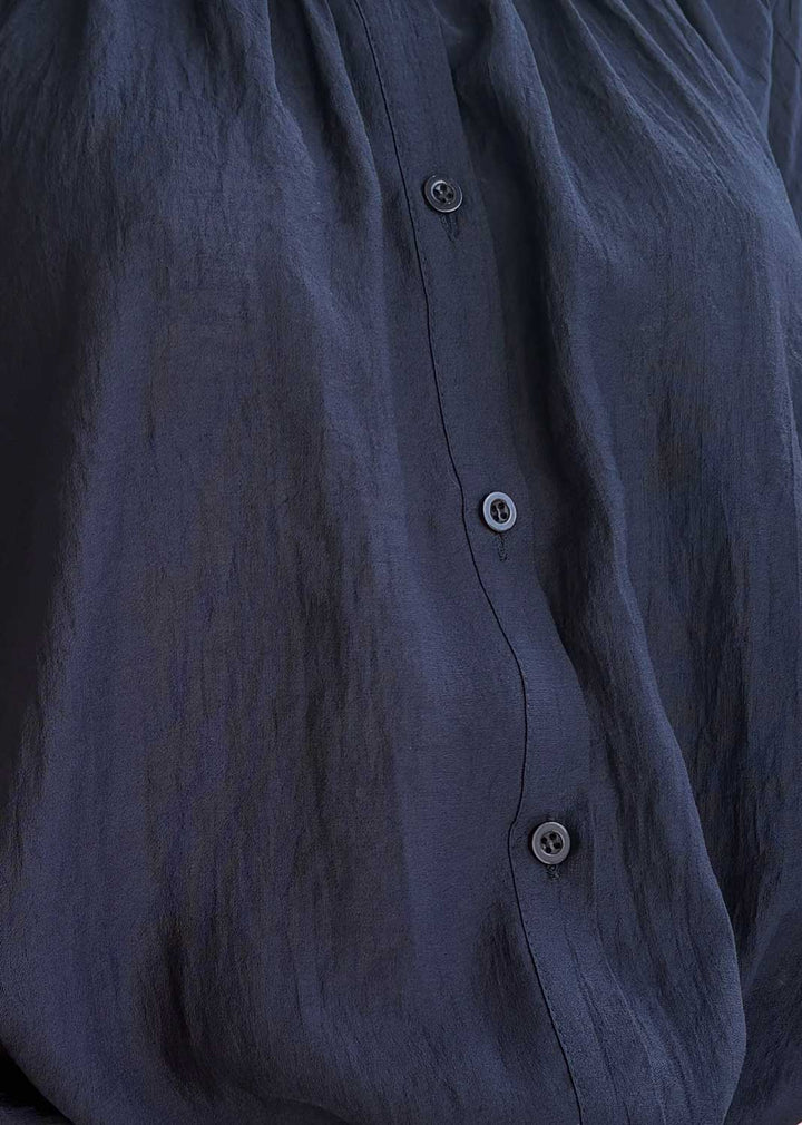 Miranda Navy Loose Fit Blouse