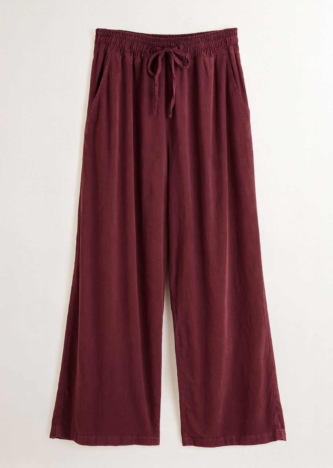 Cord Pants Burgundy
