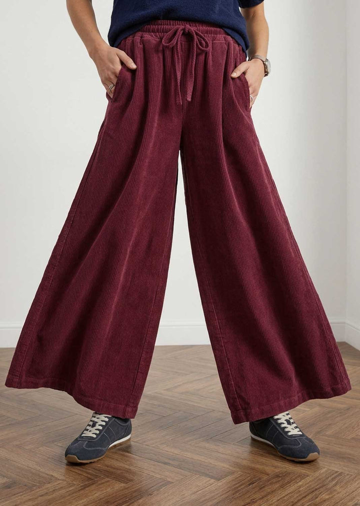 Misty Needlecord Wide Leg Pants