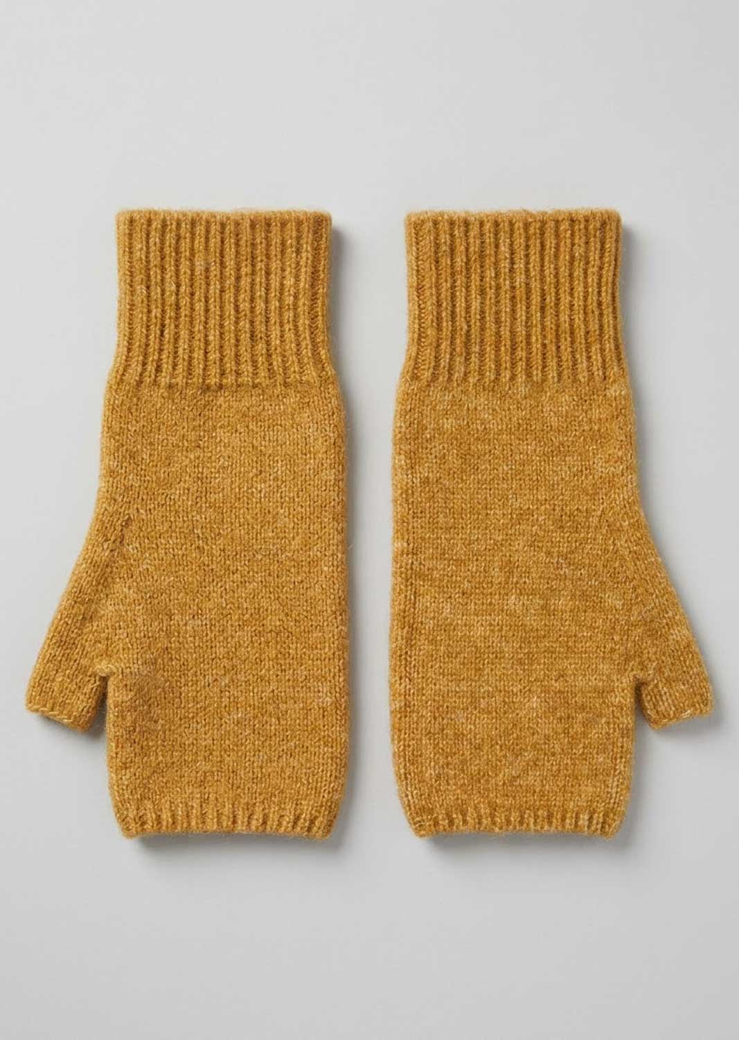 Esra Cuffed Knitted Mittens