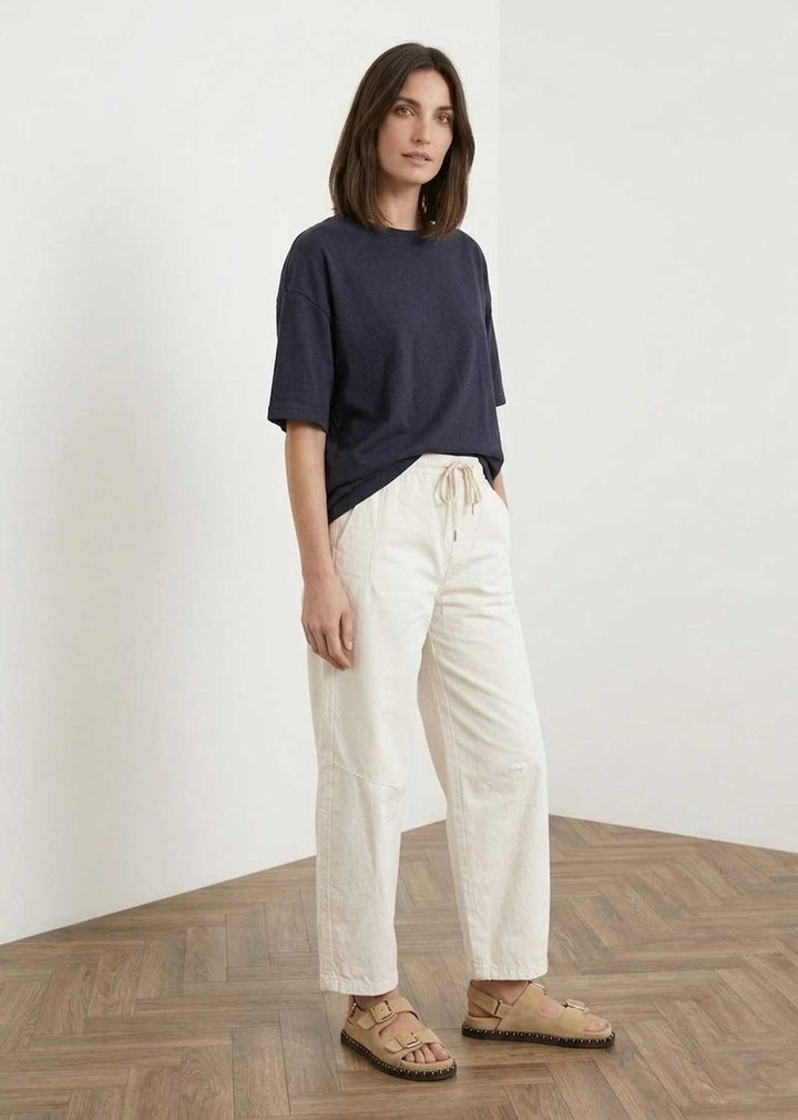 Nadine Cream Barrel Magic Pants