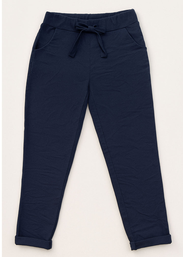 Navy Magic Pants
