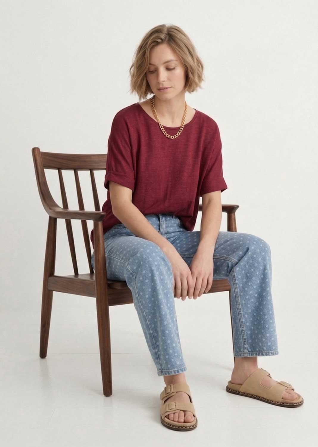 Portia Polka Dot Jeans