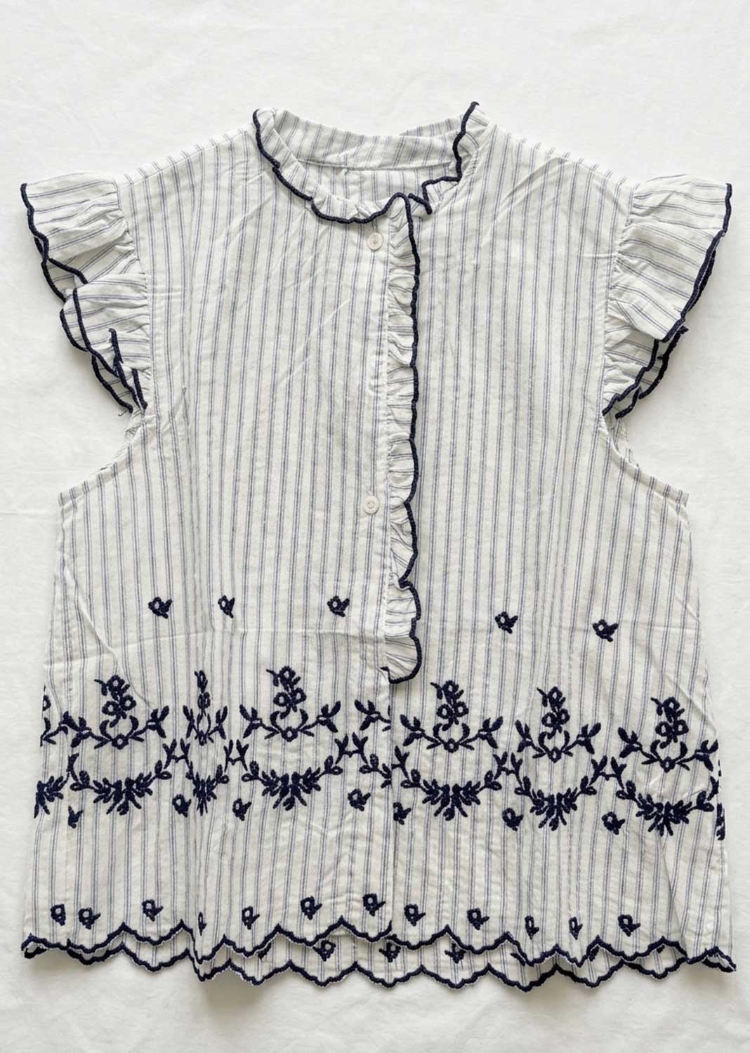 Rowan Black Embroidered Blouse
