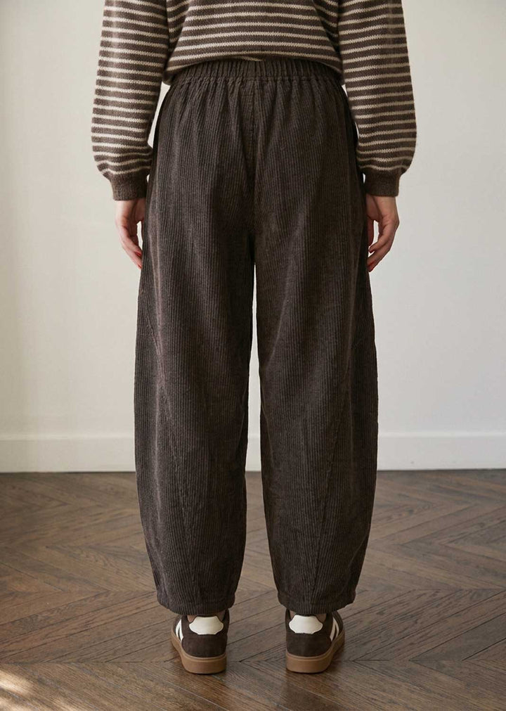 Sophie Jumbo Cord Barrel Pants