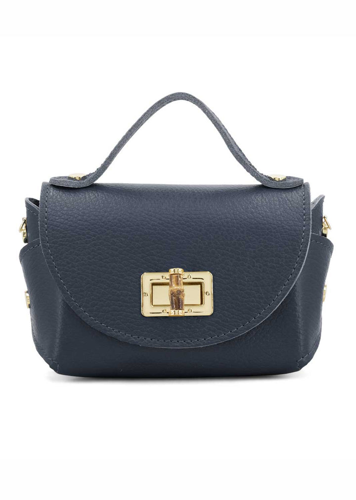 Suki Bamboo Mini Leather Bag