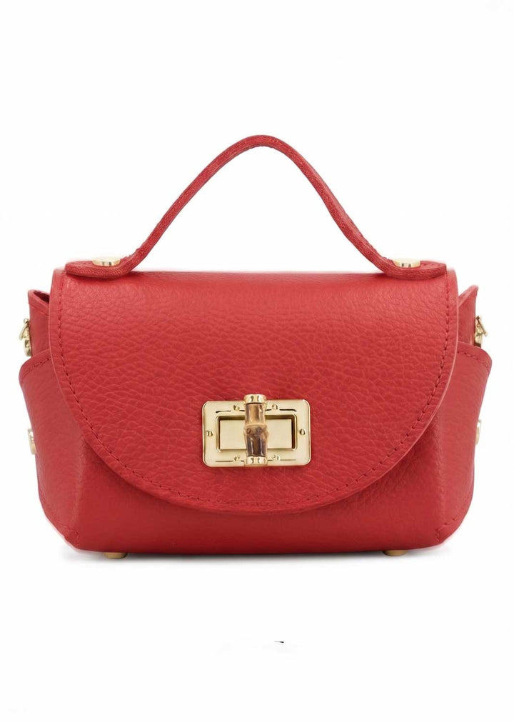 Suki Bamboo Mini Leather Bag