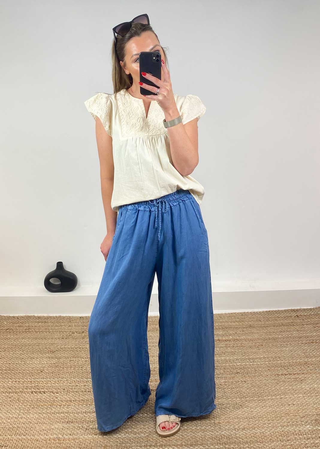 Sylvie Embroidered Blouse