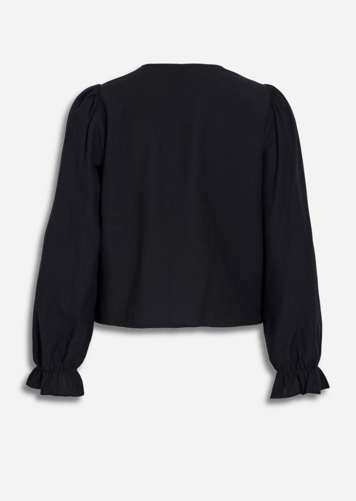 Polene Tie Top in Black