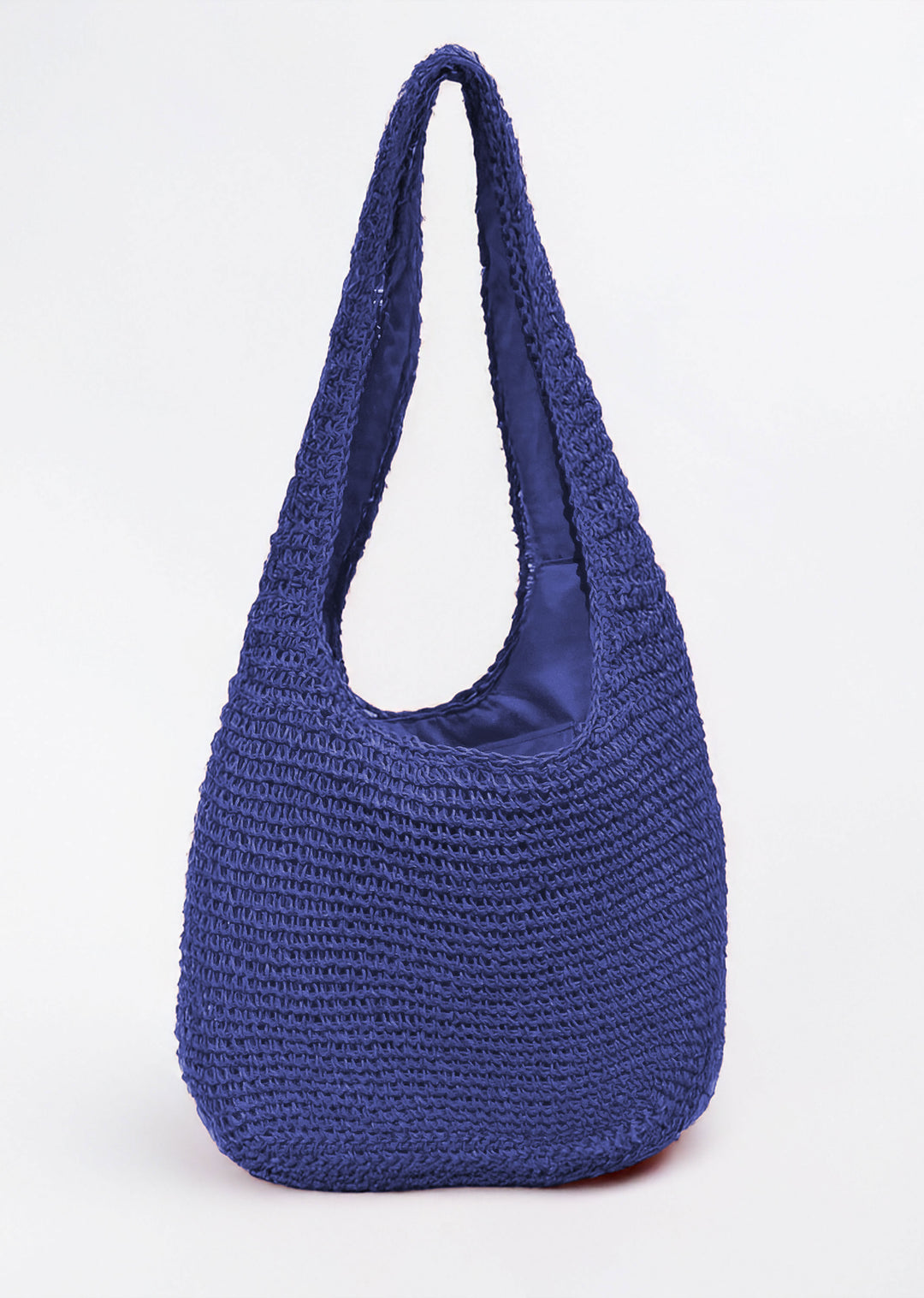 Alana Straw Tote Bag in Blue