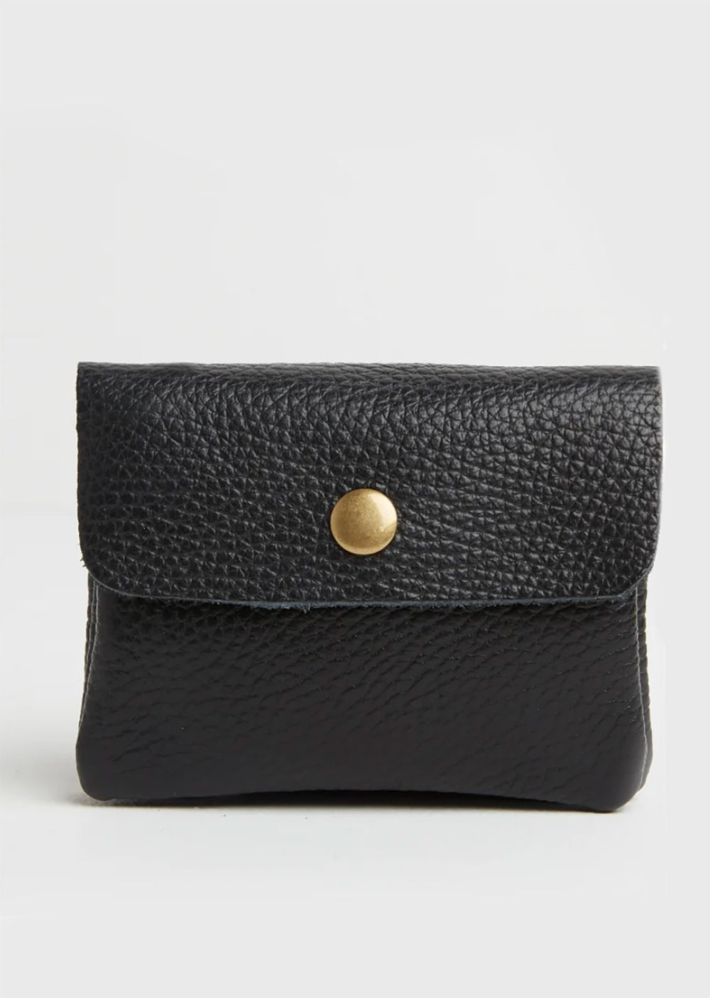 Black Small Leather Purse