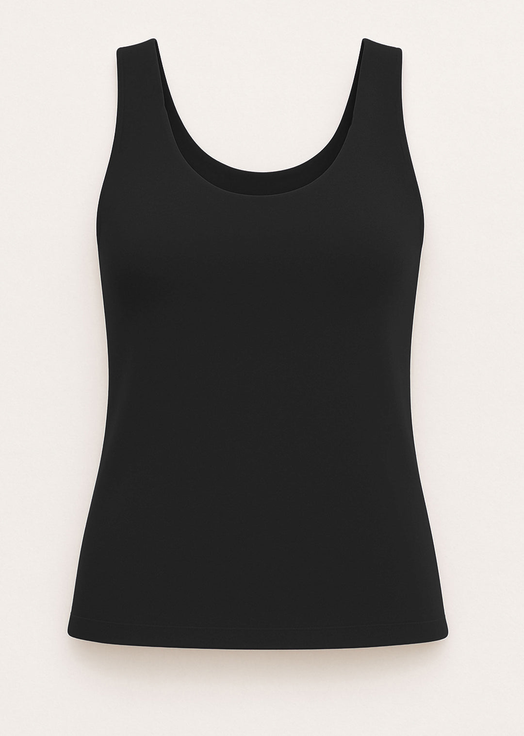 Black Smooth Vest