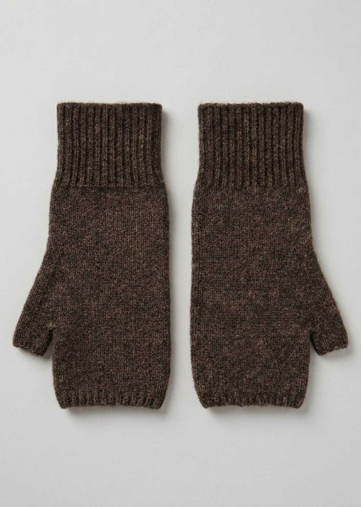 Esra Cuffed Knitted Mittens