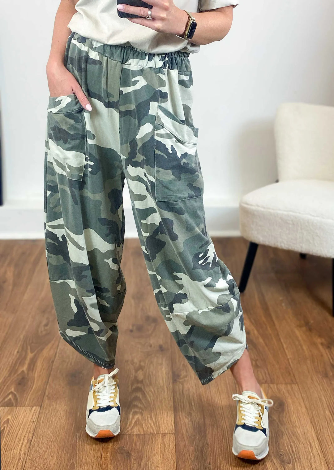 Camouflage Cocoon Pants