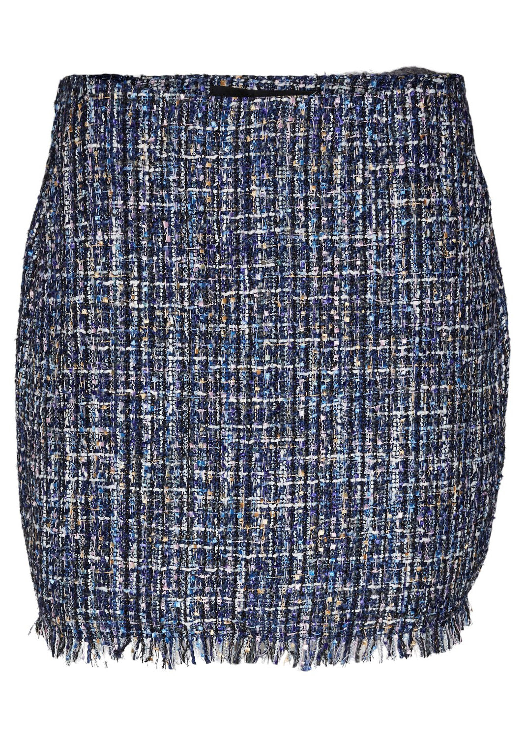 Chantelle Blue Tweed Skirt