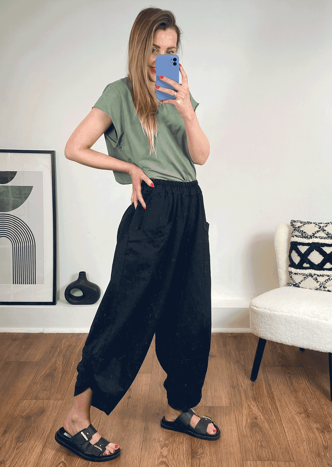 Jersey Cocoon Pocket Pants – Bond Boutique
