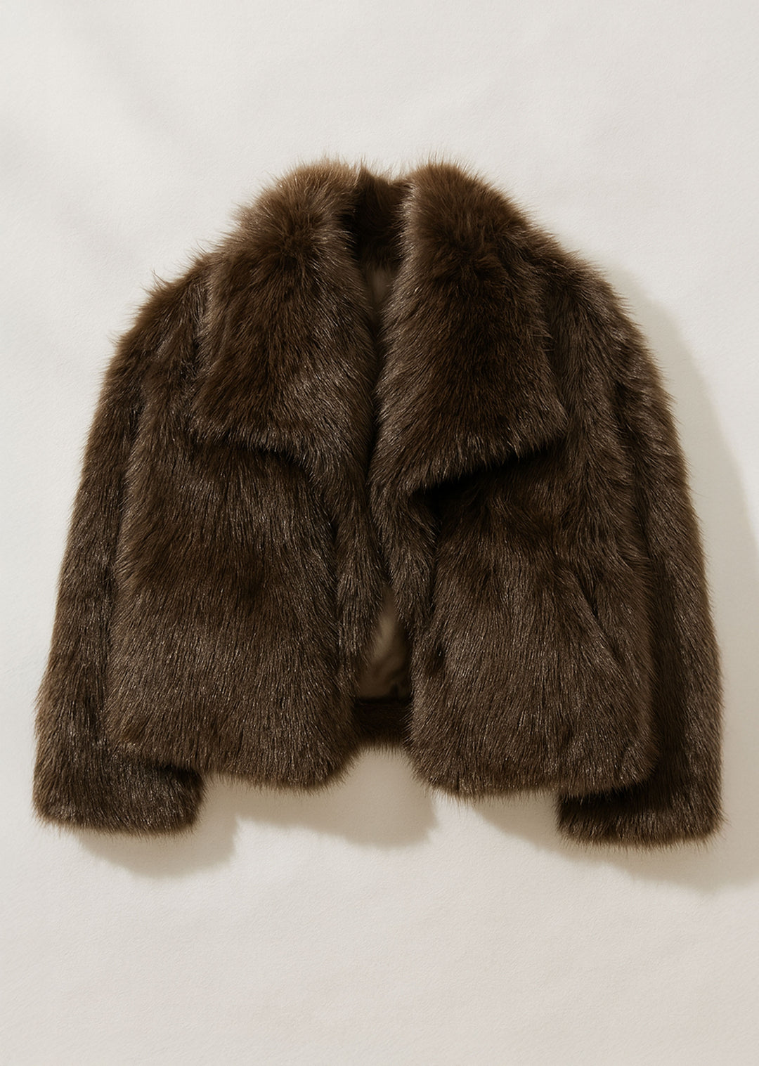 Fur Jacket Chocolate