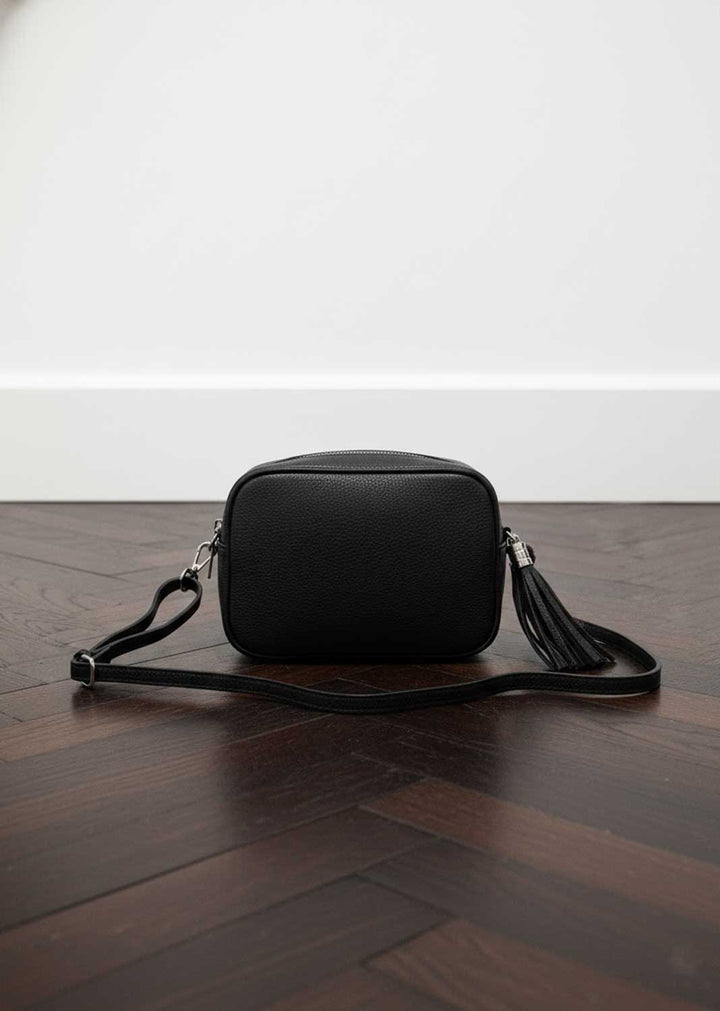 Global Leather Camera Bag Black