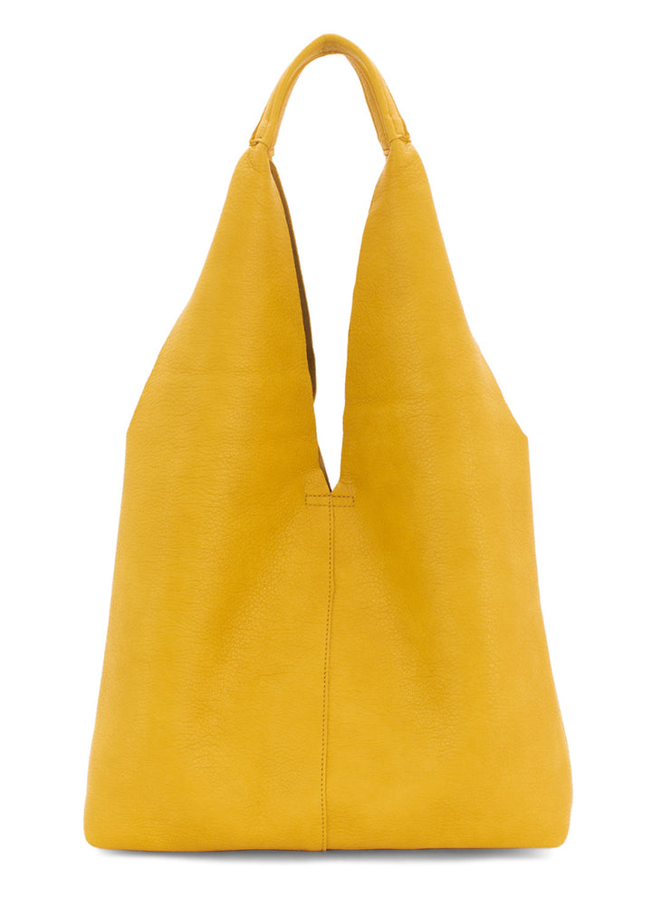Slouchy  Yellow Tote Bag