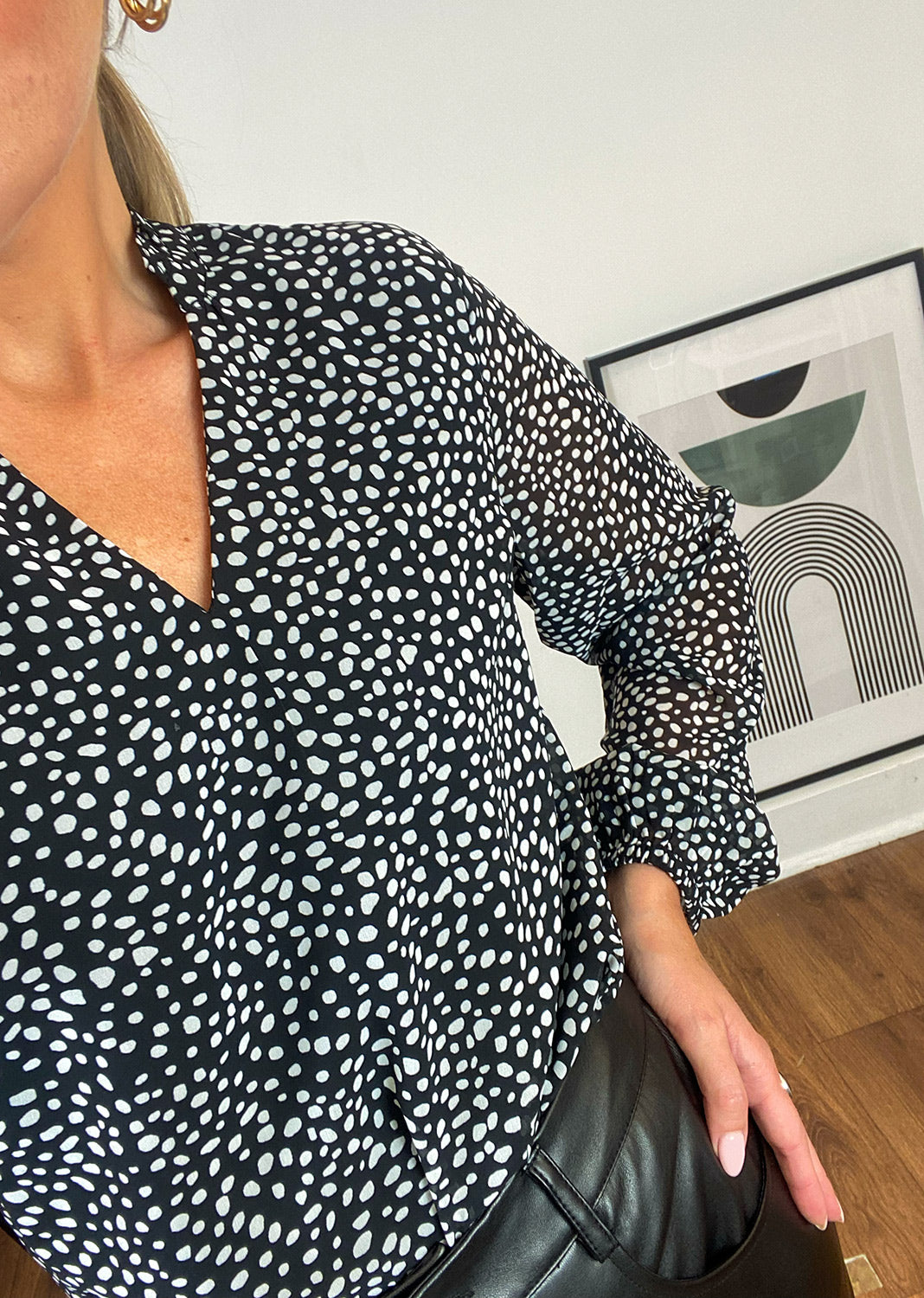 HOLLY FRILL TOP