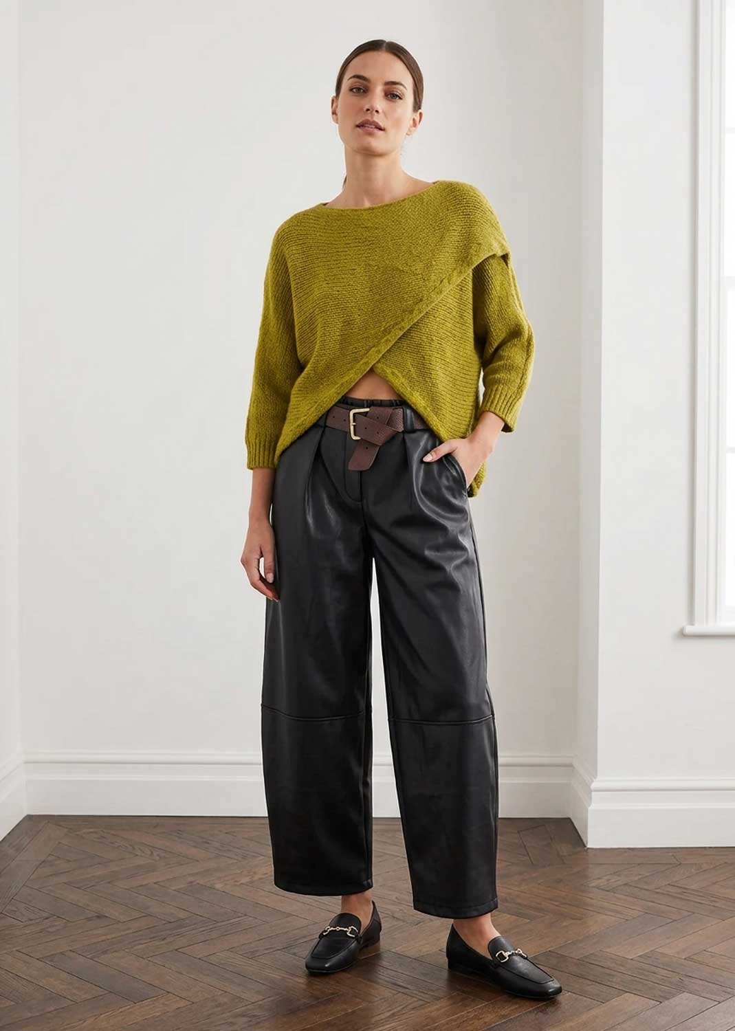 Jane Crossover Knit Jumper