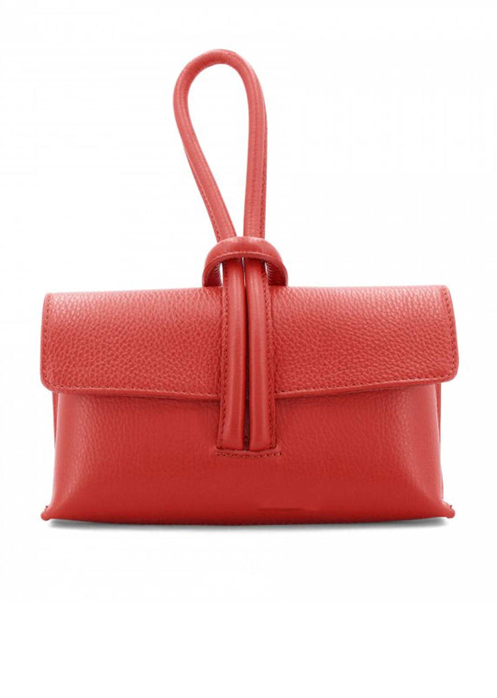 Red leather Bag