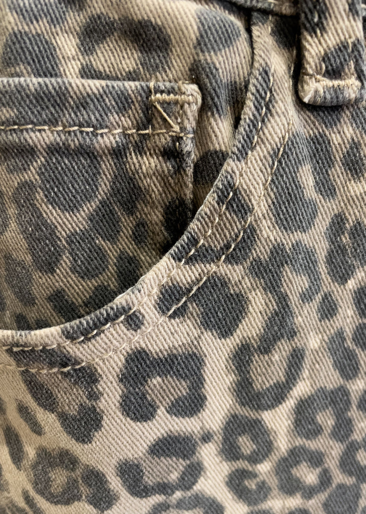 Whimsy Leopard Dad Jeans