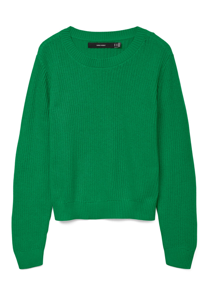 Lux Knit Jumper in Green