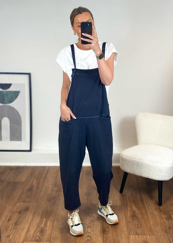 NAVY DUNGAREES