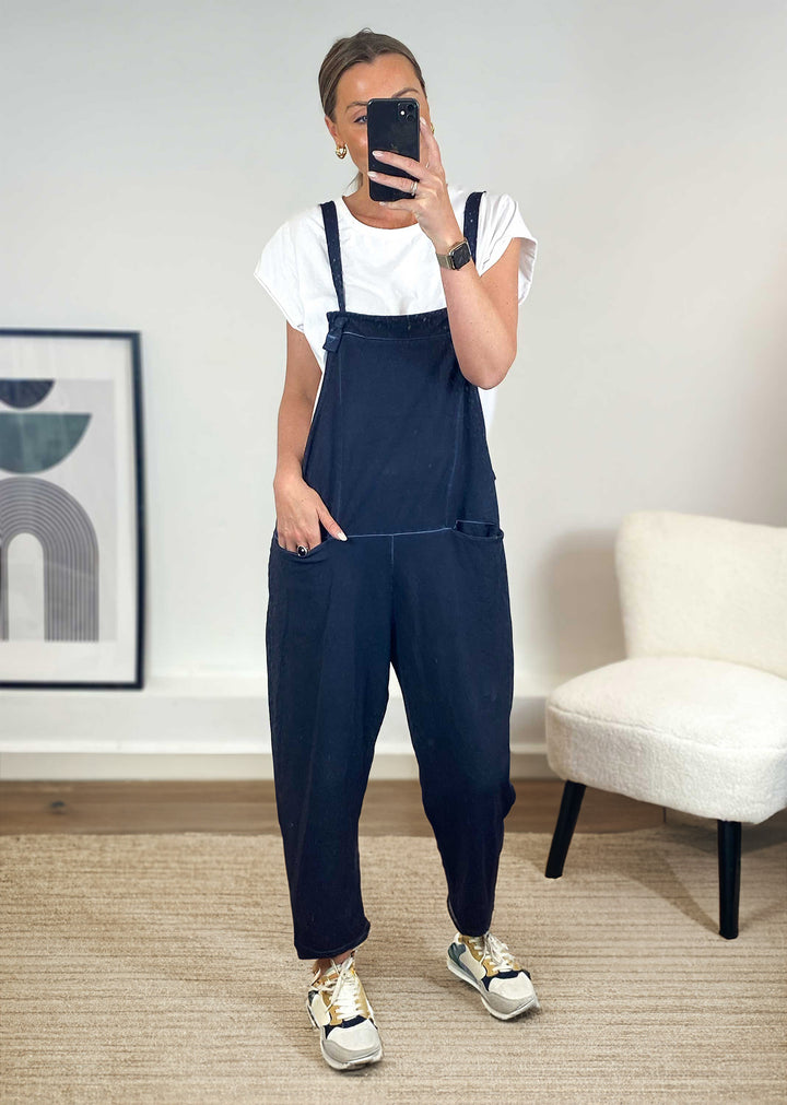 Navy Dungarees