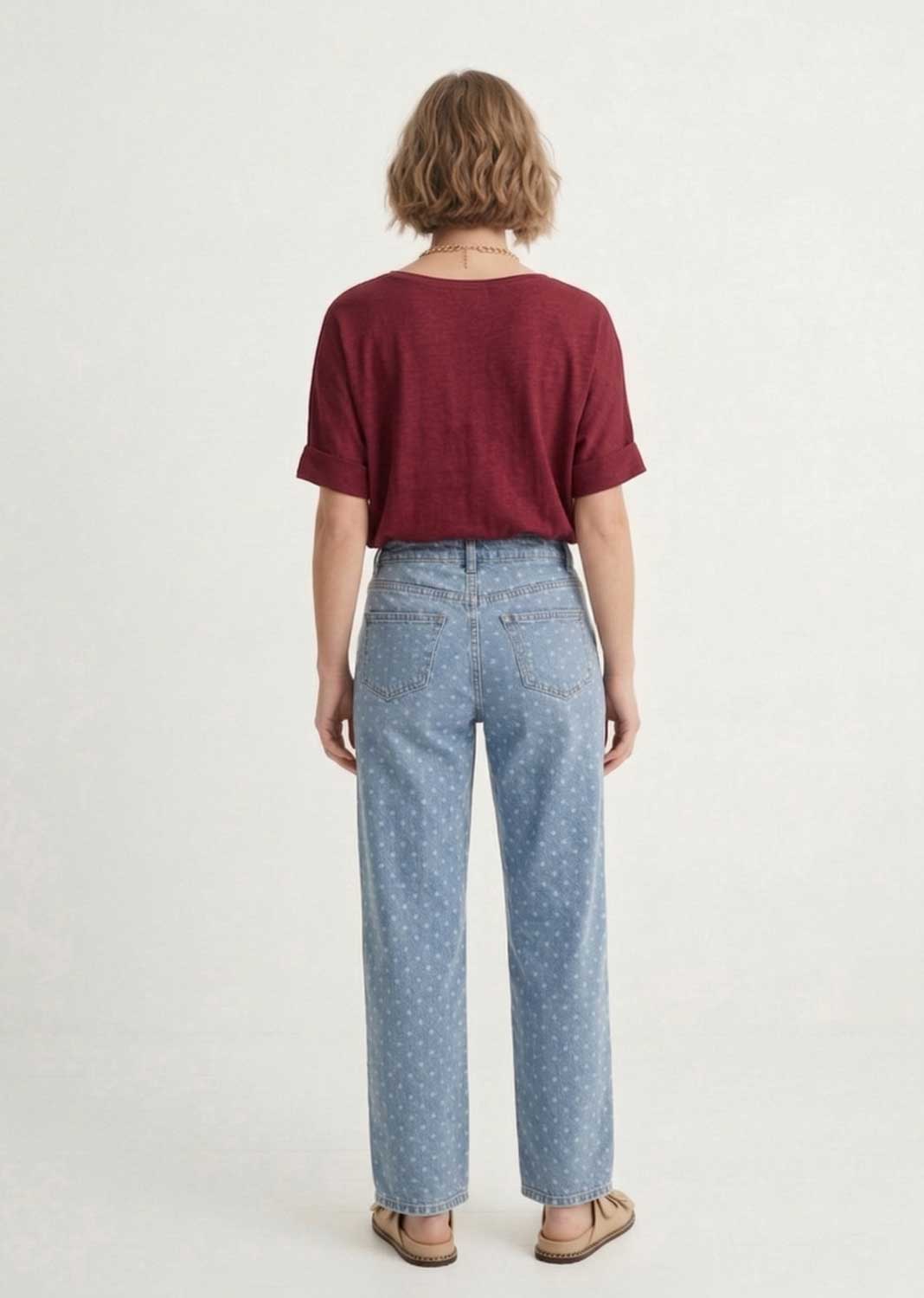 Portia Polka Dot Jeans
